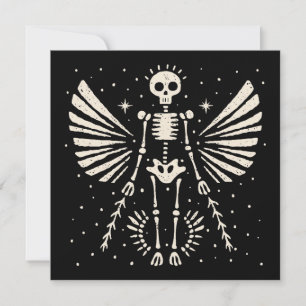 Angel skeleton gotiic jul