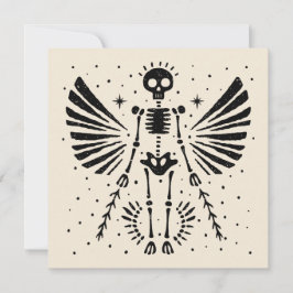 Angel skeleton gotiic jul
