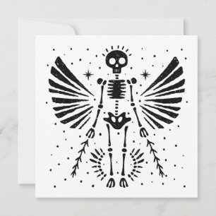 Angel skeleton gotiic jul