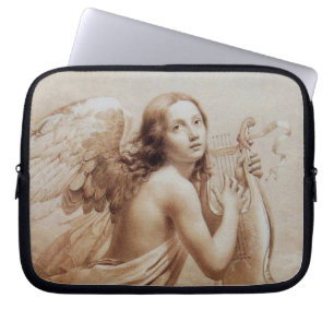 ANGEL SOM SPELAR LYRA ÖVER NORMÖRJA LAPTOP SLEEVE