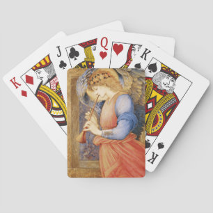 Angel Spelar en Flageolet (av Edward Burne-Jones) Casinokort
