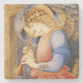 Angel Spelar en Flageolet (av Edward Burne-Jones) Stenunderlägg