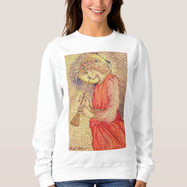 Angel Spelar en Flageolet T Shirt (Framsida)