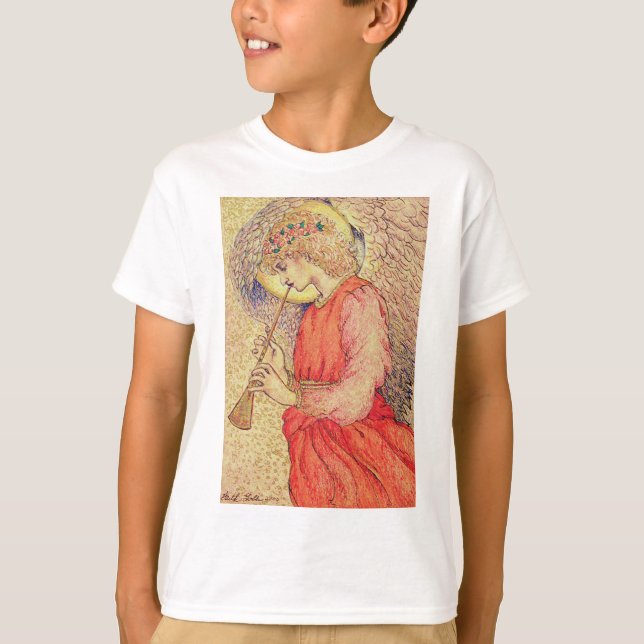 Angel Spelar en Flageolet T Shirt (Framsida)