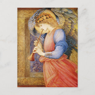 Angel Spelar en Flageolet Vykort