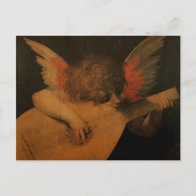 Angel Spelar musik Vykort (Framsida)