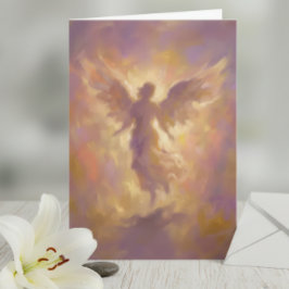 Angel Spiritual Sympathy And Thinking Of You Kort