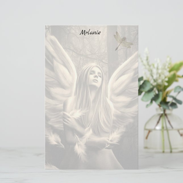 Angel Stationery Brevpapper (Skapare uppladdad)