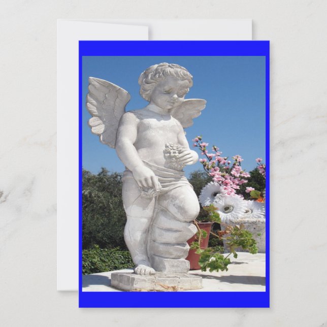 Angel Statue in Blue (Framsida)