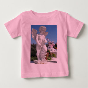 Angel Statue in Rosa Tee