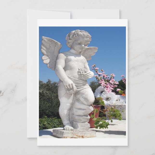 Angel Statue in White (Framsida)
