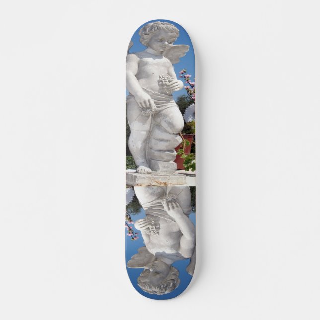 Angel Statue Mini Skateboard Bräda 18,7 Cm (Framsida)