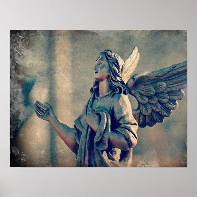 Angel Statue Poster (Framsidan)