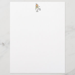 Angel Stick figur Letterhead