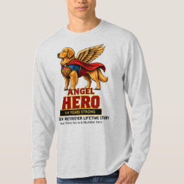 Ängel Superhjälte design T Shirt