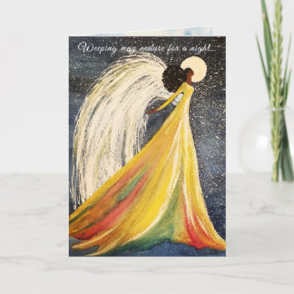 Angel Sympathy Card Helgkort