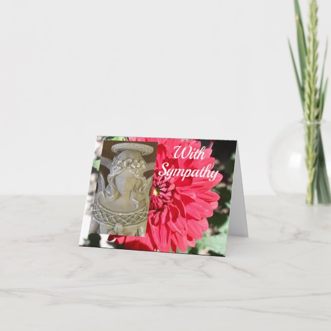 Angel Sympathy Card Kort (Framsida)