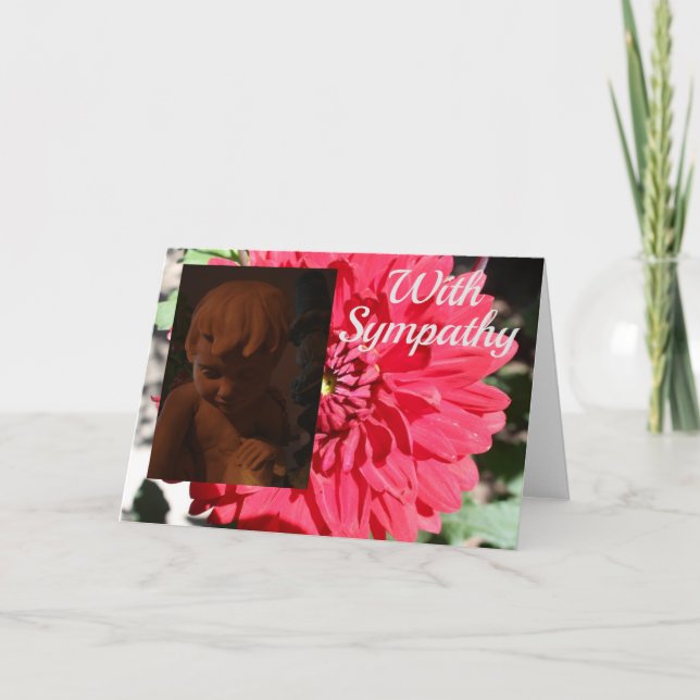 Angel Sympathy Card Kort (Framsida)