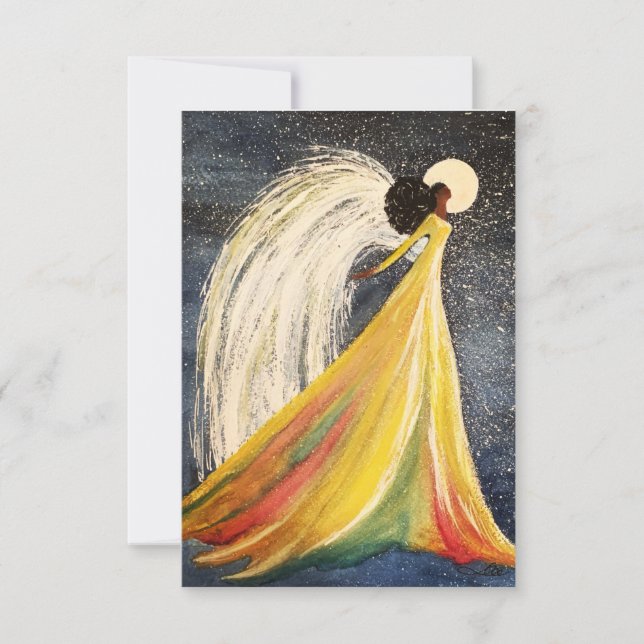 Angel Sympathy Card Tack Kort (Framsida)