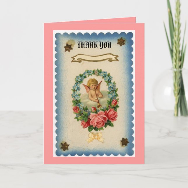 ANGEL TAANK DU Card Tack Kort (Framsida)