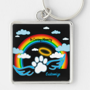 Angel Tass Rainbow Memorial Nyckelring