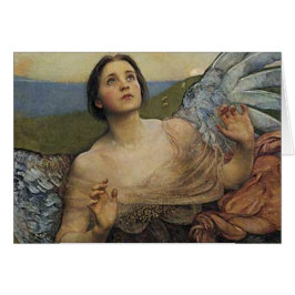 Angel Thoughts-kort Hälsningskort