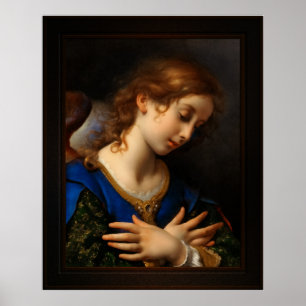 Angel till anmälan från Carlo Dolci Poster