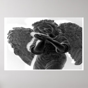 Angel tittar på mig poster