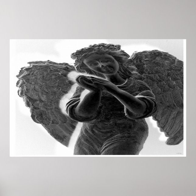 Angel tittar på mig poster (Framsidan)