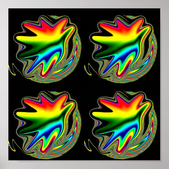 Angel Trails art Poster (Framsidan)