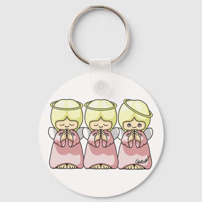 Angel Trio Nyckelring (Framsida)