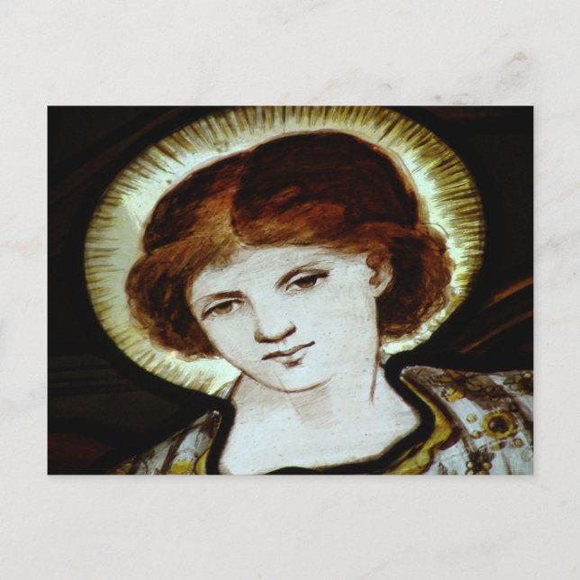 Angel Troubling Bassäng Vykort (Framsida)