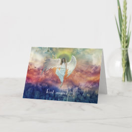 ANGEL-UPPMUNTRATIONSKORT TACK KORT