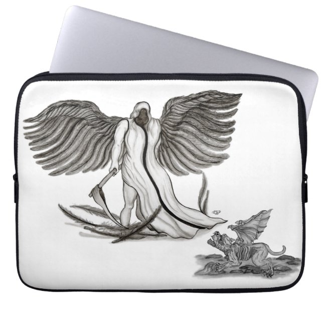 Angel Uriel Laptop Fodral (Framsidan)