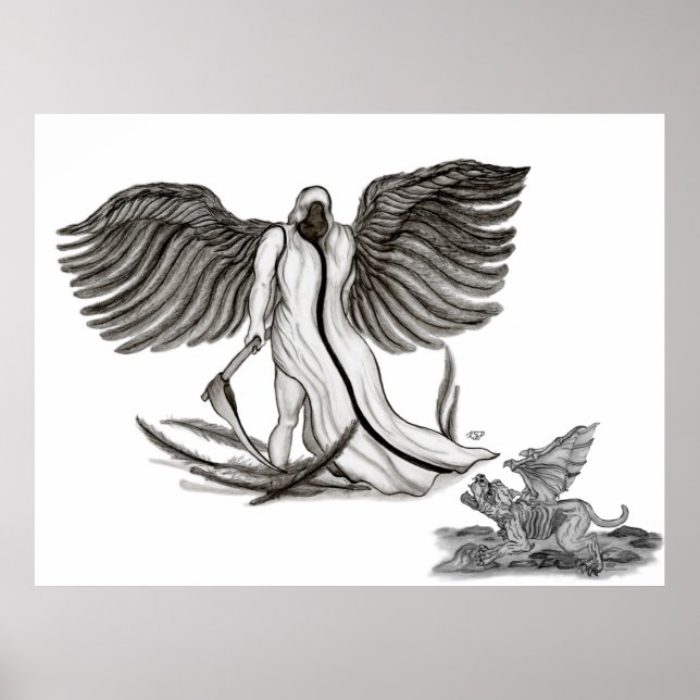 Angel Uriel Poster (Framsidan)