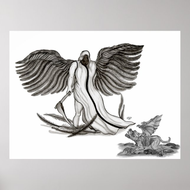 Ängel Uriel Poster (Framsidan)