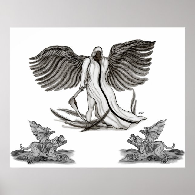 Ängel Uriel Poster (Framsidan)