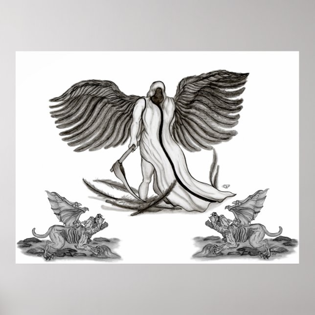 Angel Uriel Poster (Framsidan)