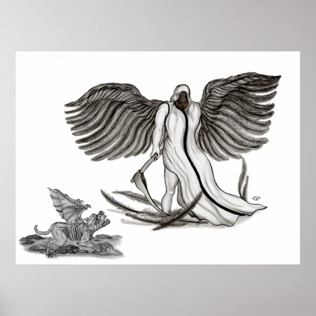 Angel Uriel Poster (Framsidan)