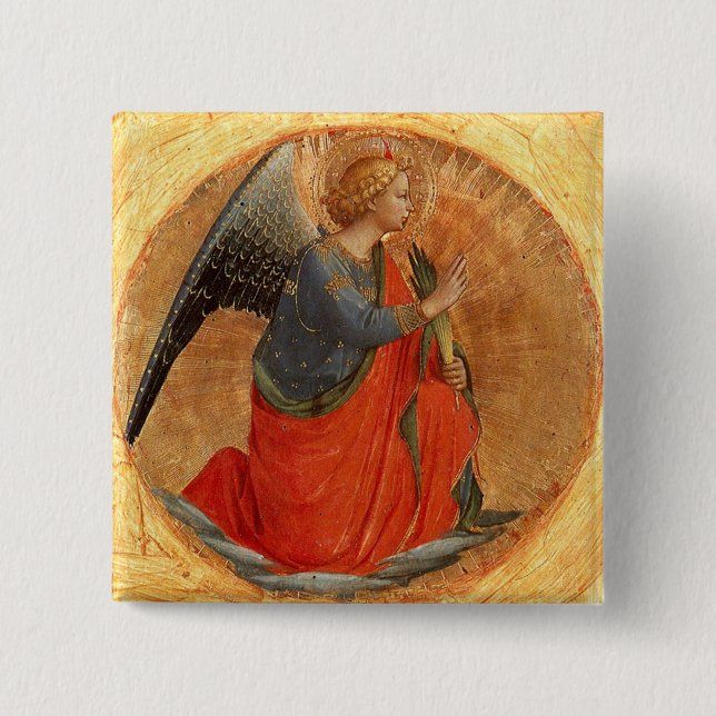 Angel vid Annunciation Knapp (Framsida)