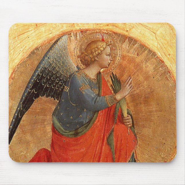 Angel vid Annunciation Musmatta (Framsidan)
