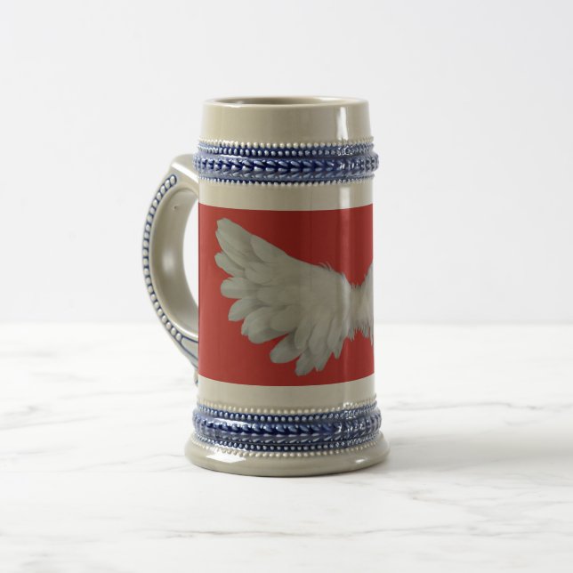 Angel Vingar 22 oz Stein Sejdel (Framsida vänster)