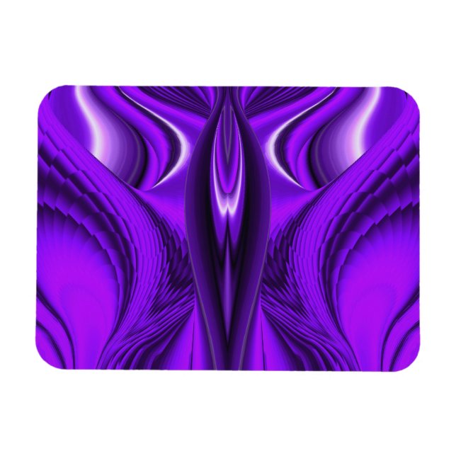 Angel Vingar , Abstrakt Fantasy Rainbow Art Magnet (Horisontell)