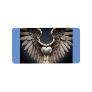 Angel Vingar Address Label Adressetikett