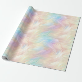 Angel Vingar Aqua Blue Rosa Presentpapper
