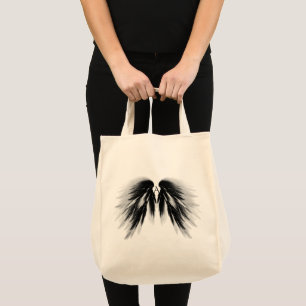 ANGEL VINGAR Black Grått Monogram Tygkasse