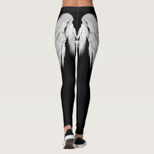ANGEL VINGAR Black Leggings