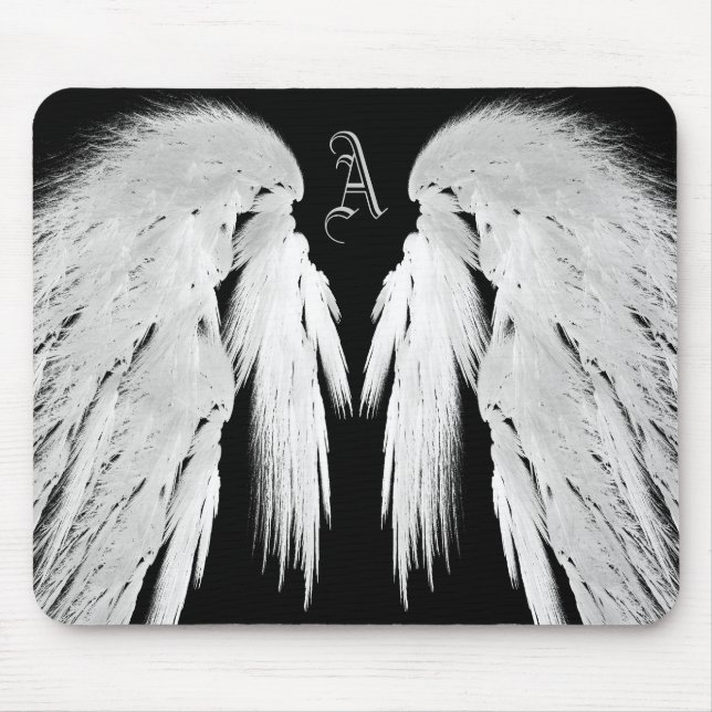 ANGEL VINGAR Black Monogram Musmatta (Framsidan)