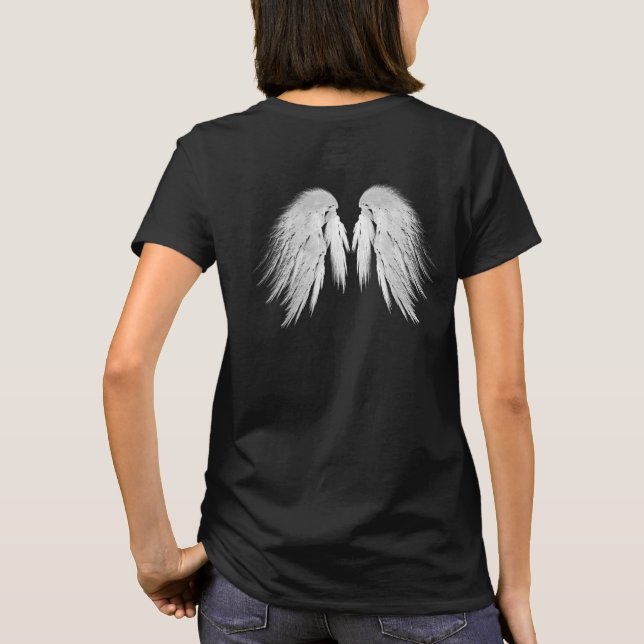 ANGEL VINGAR Black Tröja (Baksida)
