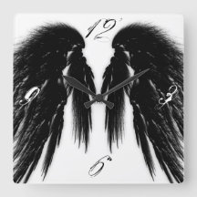 ANGEL VINGAR Black White